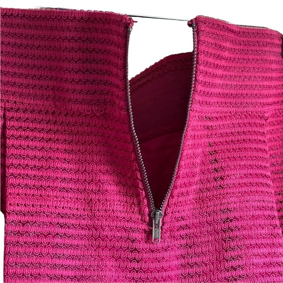 Torrid Burgundy‎ Striped Sheer Flared Skater Skirt Size 2X - Picture 7 of 12